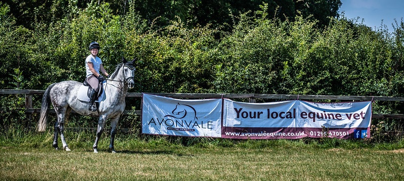 STRESSLESS DRESSAGE 2021 AT VILLAGE FARM, BLETCHINGTON SPONSORED BY AVONVALE EQUINE PRACTICE